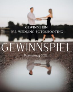 💘 Valentinstag Gewinnspiel 💘Gewinne ein Pre-Wedding-Fotoshooting ✨❤️Zum Valentinstag verlose ich ein Pre-Wedding-Fotoshooting für euch zwei.Ihr seid verlobt oder möchtet eure Liebe einfach festhalten? Dann macht mit 🥰So nehmt ihr teil:1️⃣ Folgt meinem Profil  @lin_photography_nrw 2️⃣ Liked diesen Beitrag3️⃣ Markiert in den Kommentaren die Person, mit der ihr gewinnen möchtet✨ Bonus: Teilt den Post in eurer Story & markiert mich für eine extra Gewinnchance💝 Das könnt ihr gewinnen:📸 Pre-Wedding-Shooting (ca. 45 Minuten)🎁 Alle Bilder professionell bearbeitet📍 Location nach Absprache (bis 40 km um Düsseldorf)💶 Wert: 400 €⏰ Teilnahmeschluss: 13.02.2026 um 23:59 Uhr🍀 Der/die Gewinner*in wird per DM benachrichtigt📣 Bekanntgabe am 14.02.2026 – Valentinstag 💘Viel Glück & Happy Valentine’s Day ✨ DatenschutzDie erhobenen Daten werden ausschließlich zur Durchführung des Gewinnspiels verwendet und anschließend gelöscht.HaftungsausschlussDieses Gewinnspiel steht in keiner Verbindung zu Instagram und wird in keiner Weise von Instagram gesponsert, unterstützt oder organisiert.„Eine Barauszahlung des Gewinns ist ausgeschlossen. # Gewinnspiel #valentinesday #preweddingphotoshoot #wedding2027Verlobungsring