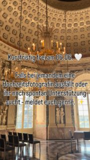 Kurzfristig frei am 06.06. 🤍Falls bei jemandem kurzfristig eine Hochzeitsfotografin ausfällt oder ihr noch auf der Suche nach einer Hochzeitsfotografin seid – meldet euch gerne bei mir. ✨📍 NRW unterwegs.#hochzeitsfotografdüsseldorf