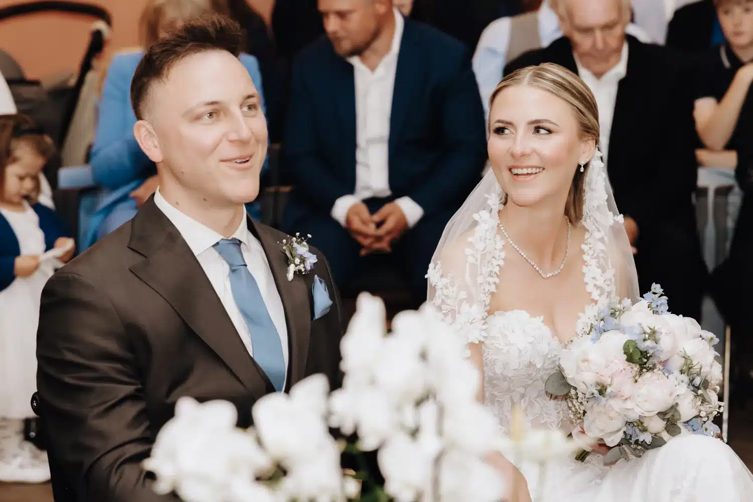 Brautpaar Schloss Horst Hochzeit